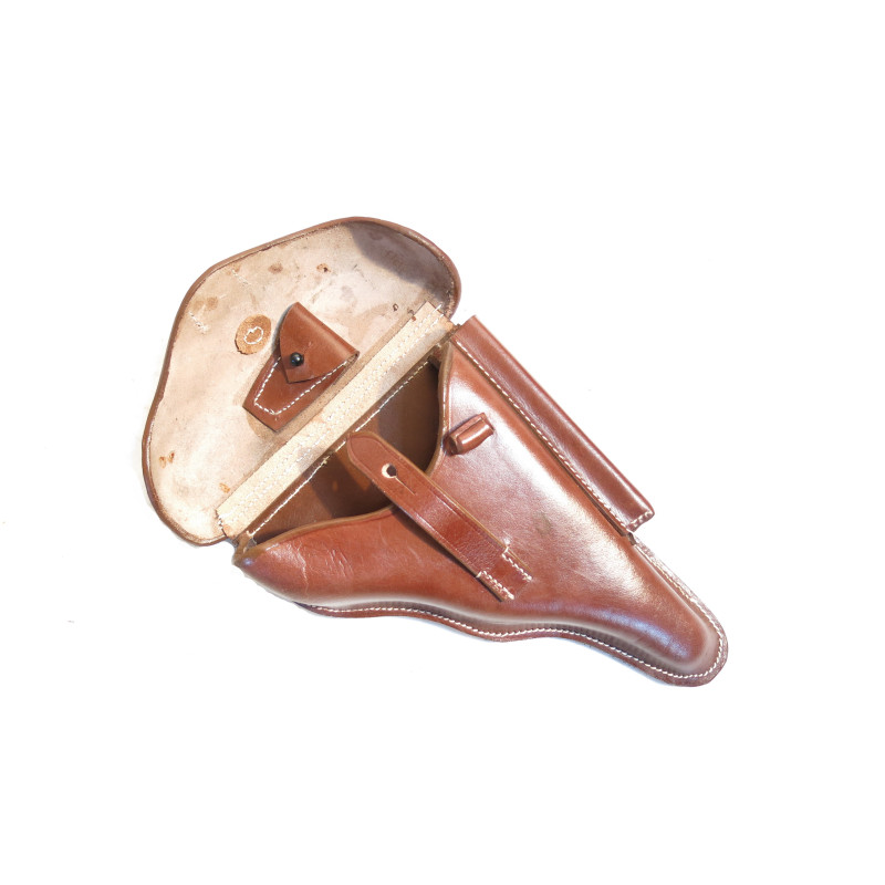 Etui cuir P08  marqué DWM 1917 repro