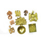 Lot insignes laiton Francais