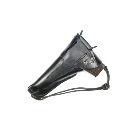 Etui cuir Colt 45 noir type Vietnam ref MIL