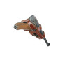 Etui cuir P08 Luger modele parachutiste 