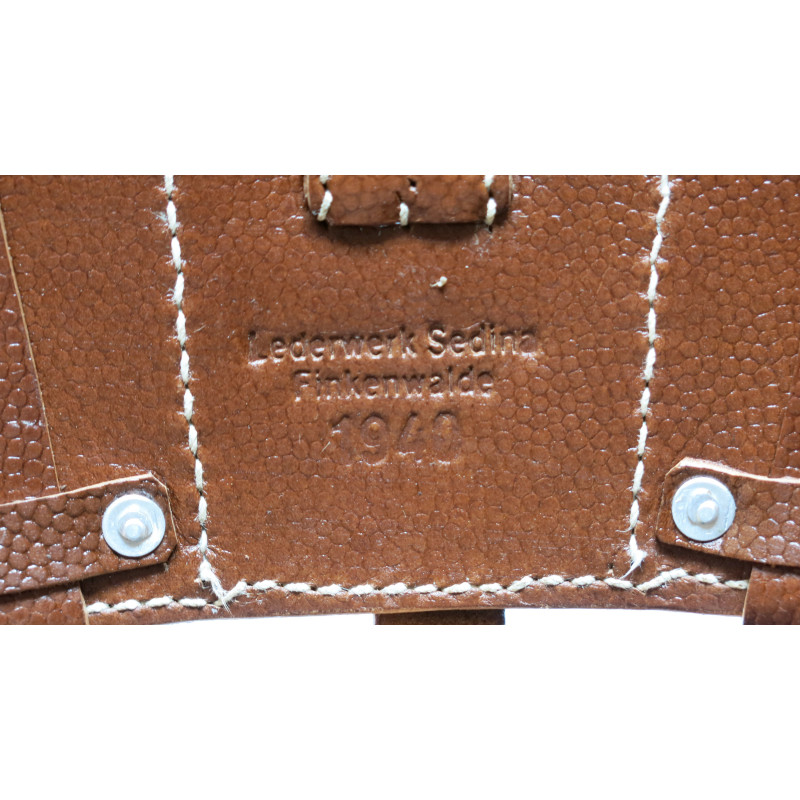 Cartouchiere cuir 98K Mauser Repro