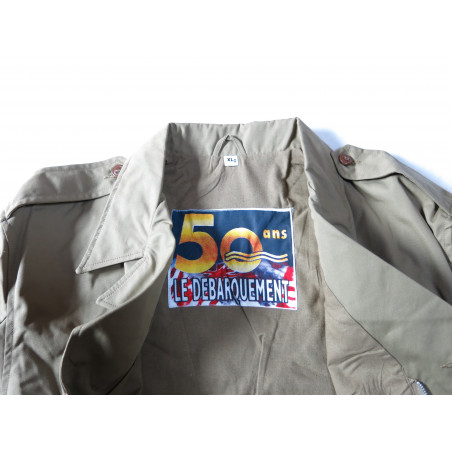 Blouson US - M41 Repro marquage 50 anniverssaire 