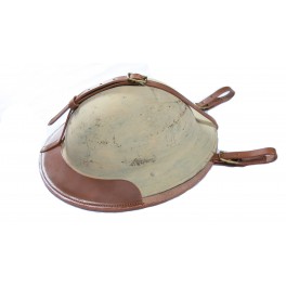 Porte casque cuir  pour casque Anglais 39/45 