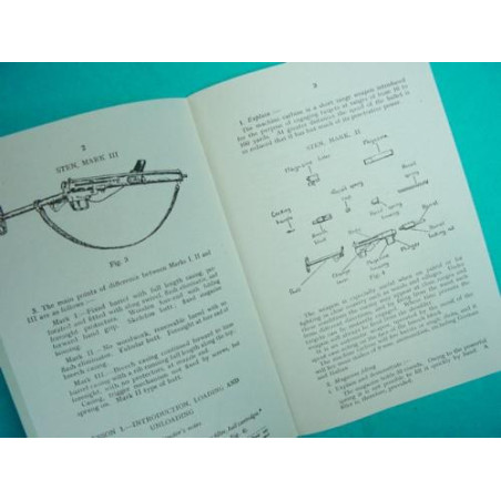 Livret d'instruction PM STEN 39/45 