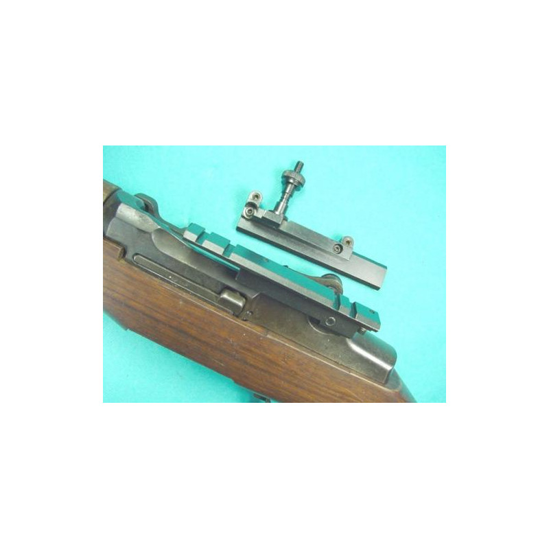 Montage de lunette fusil Garand pour hausse avec colliers 30 mm 