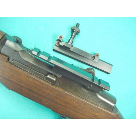 Montage de lunette fusil Garand pour hausse avec colliers 30 mm 