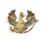 Plaque Prussienne fer modele 1915 pour casque a pointe 