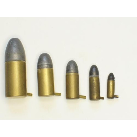 Cartouche 12 mm à broche