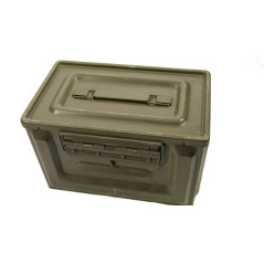 Caisse à munitions métallique 12.7 ref FE 12