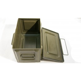 Caisse à munitions métallique 12.7 ref FE 12