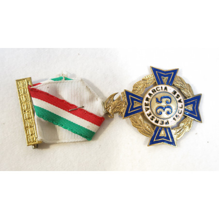 Croix de perseverance 35 ans armée Mexicaine