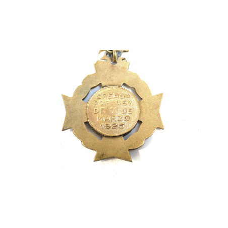 Croix de perseverance 35 ans armée Mexicaine