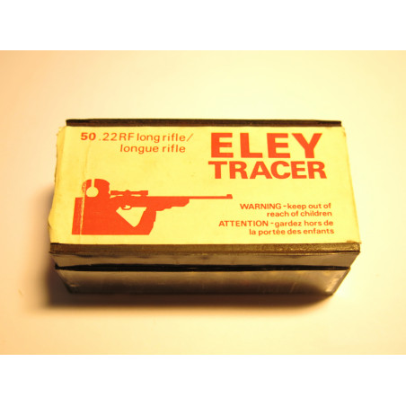 Cartouche de 22Long rifle tracante Eley