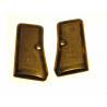 Plaquettes de crosse bakelite pistolet Beretta modele 34 calibre 6.35 UN1