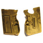 Plaquette de crosse bakélite pistolet CZ 50/70 ref 236
