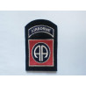 Patch 82nd Airborne cannetille