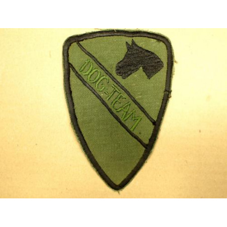 Patch US 1st cavalry division Dog -team