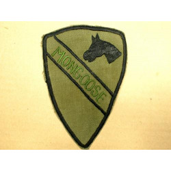 Patch US 1st cavalry division Mongoose