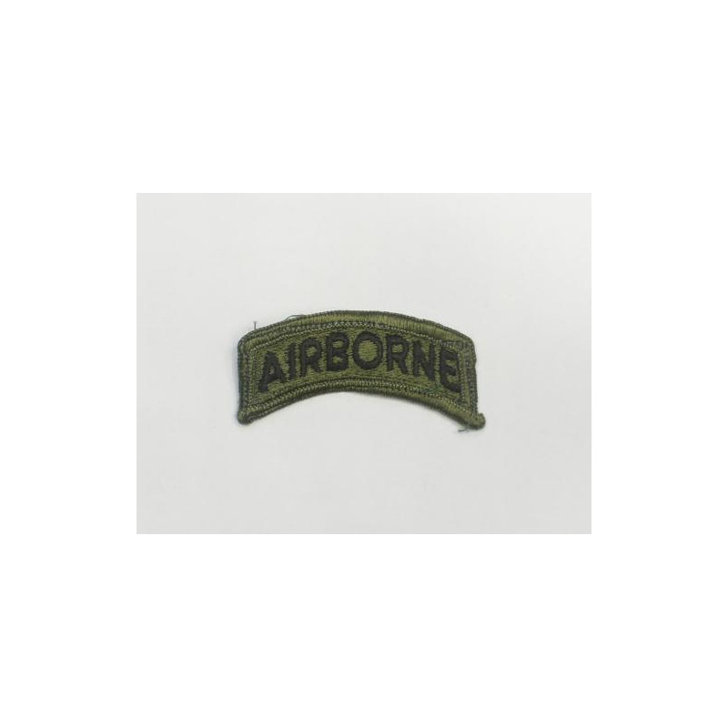 Tab AIRBORNE noir fond OD