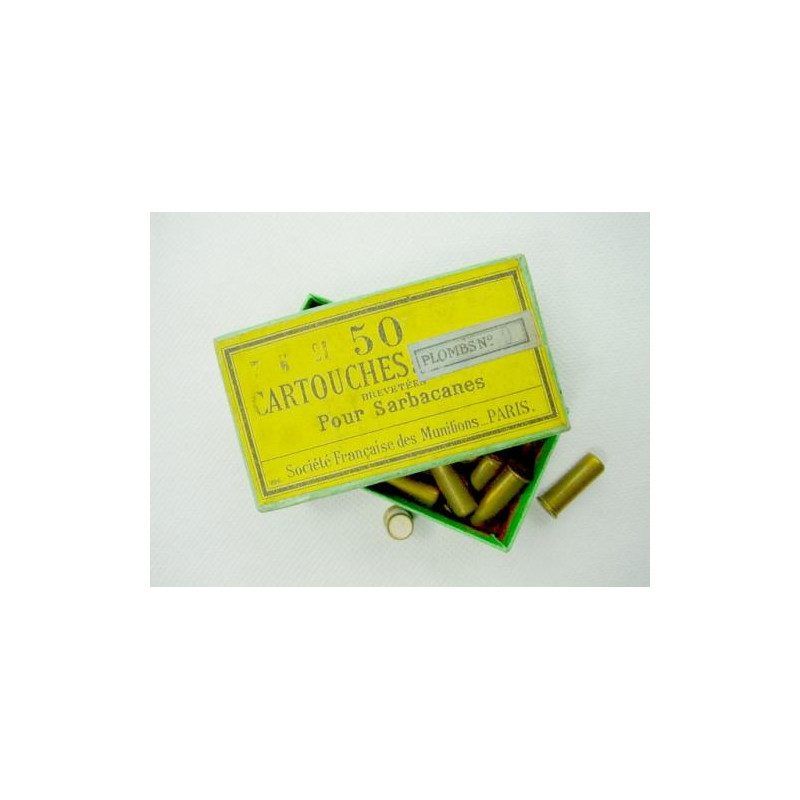 cartouches 7.5 x 21 sarbacanes cartouches 7.5 x 21 sarbacanes