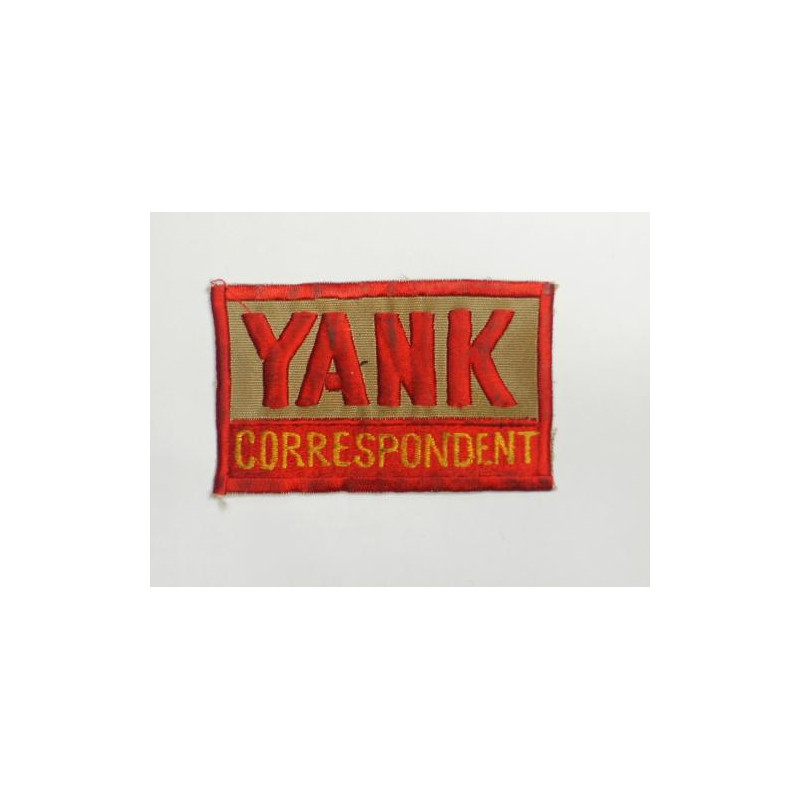 Patch YANK CORRESPONDENT