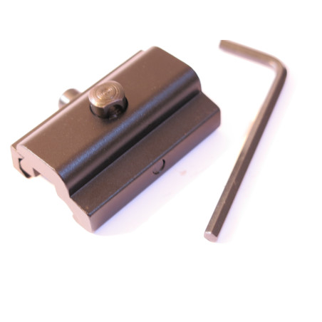 Adaptateur de canon pour Bipied Rail 1 pouce 