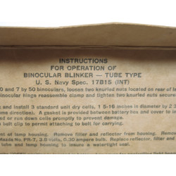 Binocular Blinker US ww2