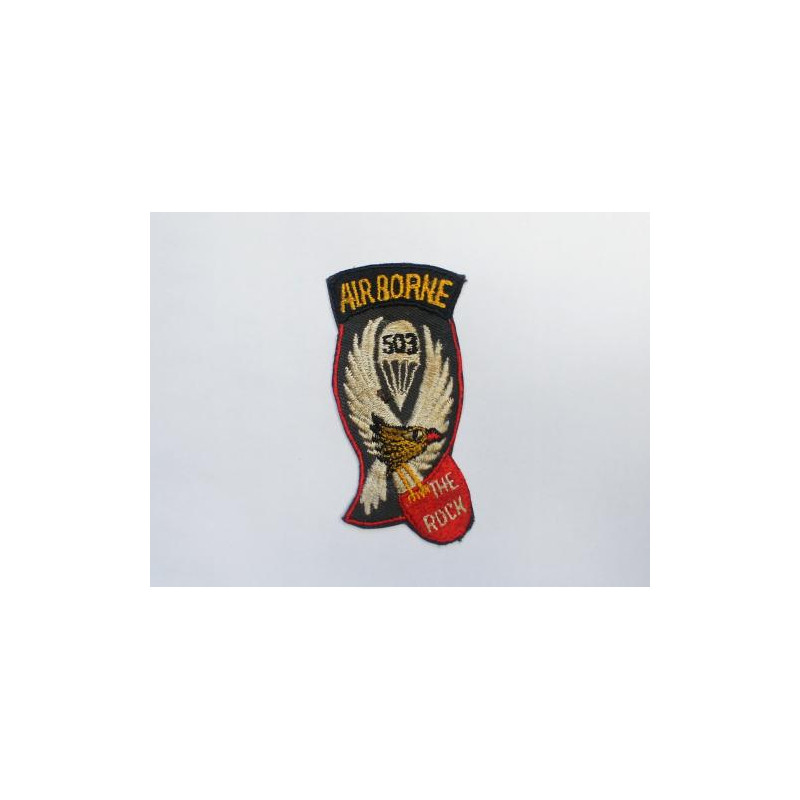 Patch 503rd Airborne RCT the rock