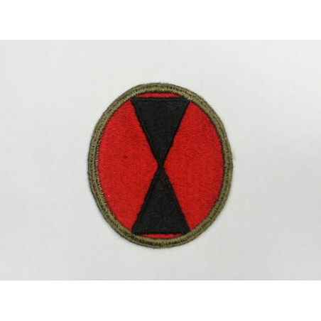 Patch 7 th infantry Division