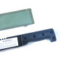 Machette avec étui toile double lame scie et lisse