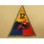 patch US 12th Armored ww2