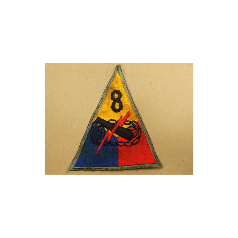 Patch US 8th division blindée