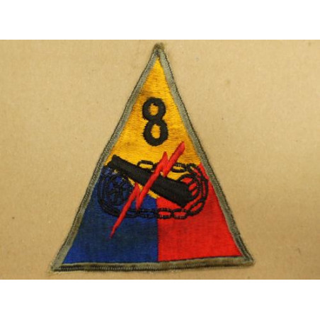 Patch US 8th division blindée