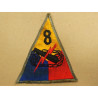 Patch US 8th division blindée