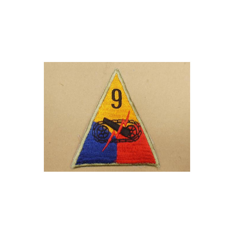 Patch US 9 th Armored ww2