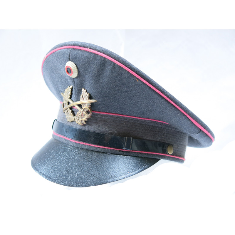 Casquette Allemande Schirmmütze Bundeswehr liseret rouge Ref 225 