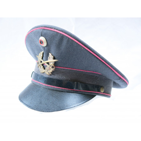 Casquette Allemande Schirmmütze Bundeswehr liseret rouge Ref 225 