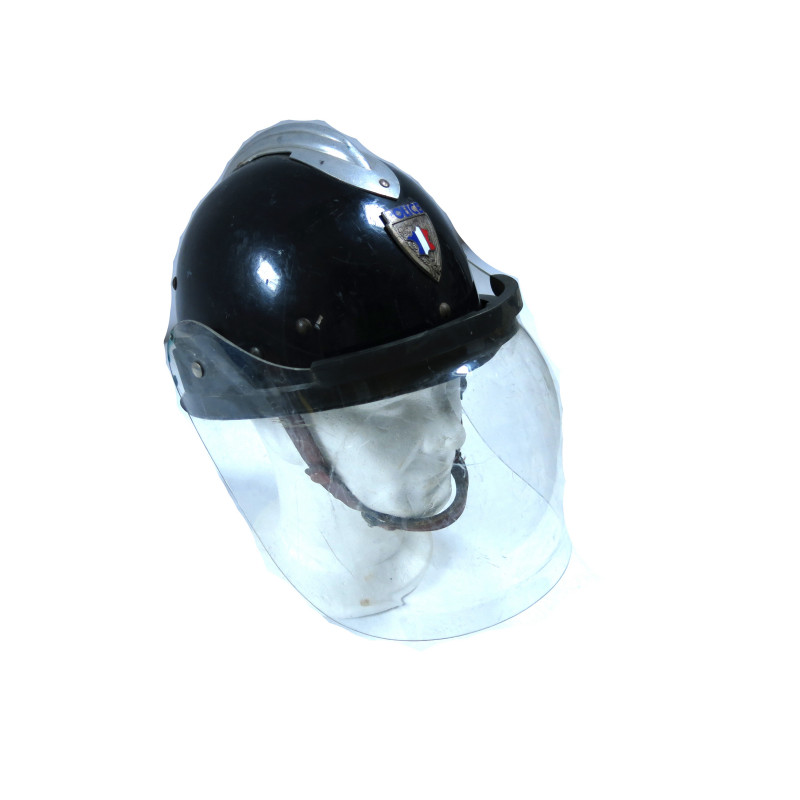 Casque de la police Francaise + protection