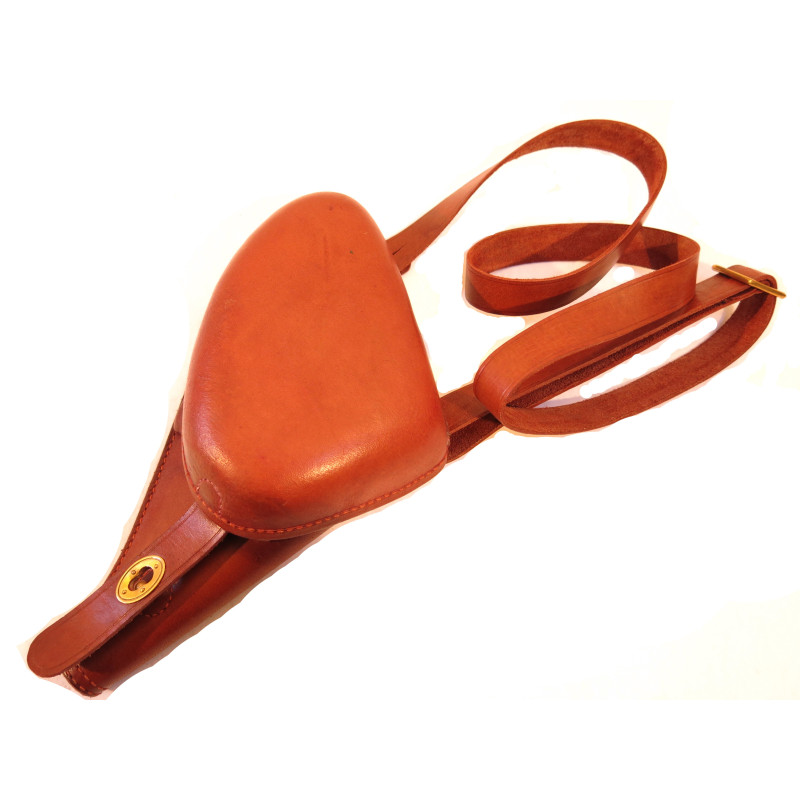 Etui cuir revolver 1892 jambon fauve
