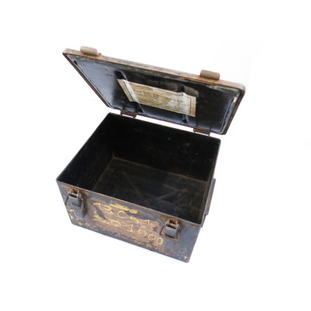 caisse metal pour 800 cartouches calibre 303 Brirish FN Ref be 69 