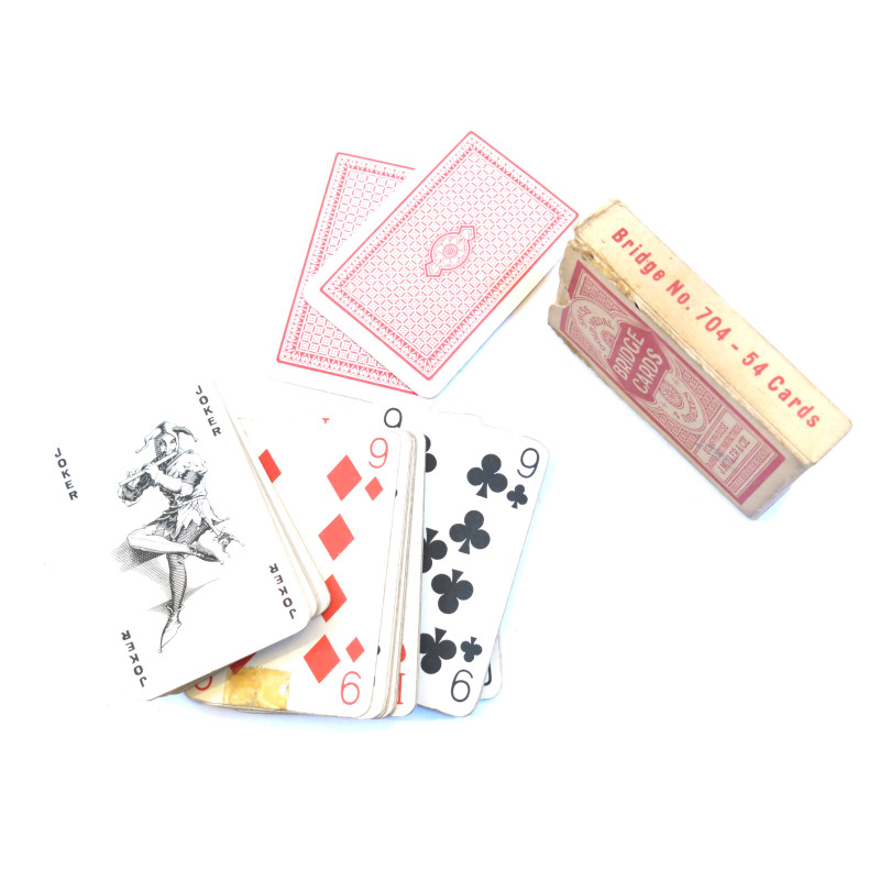 Jeu de carte original  US Army 39/45 original Bridge Cards  box 208