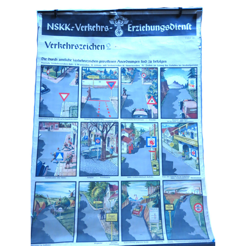 Tableaux NSKK Verkehrs Erziehungsdienft 