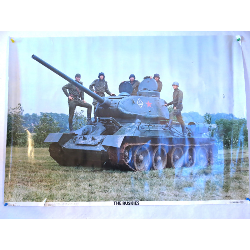 Poster Russe the Ruskies T34