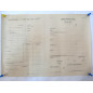 Feuille originale  US 1944 tribunal militaire accusation case record