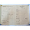 Feuille originale US 1944 tribunal militaire accusation case record