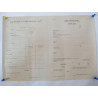 Feuille originale US 1944 tribunal militaire accusation case record