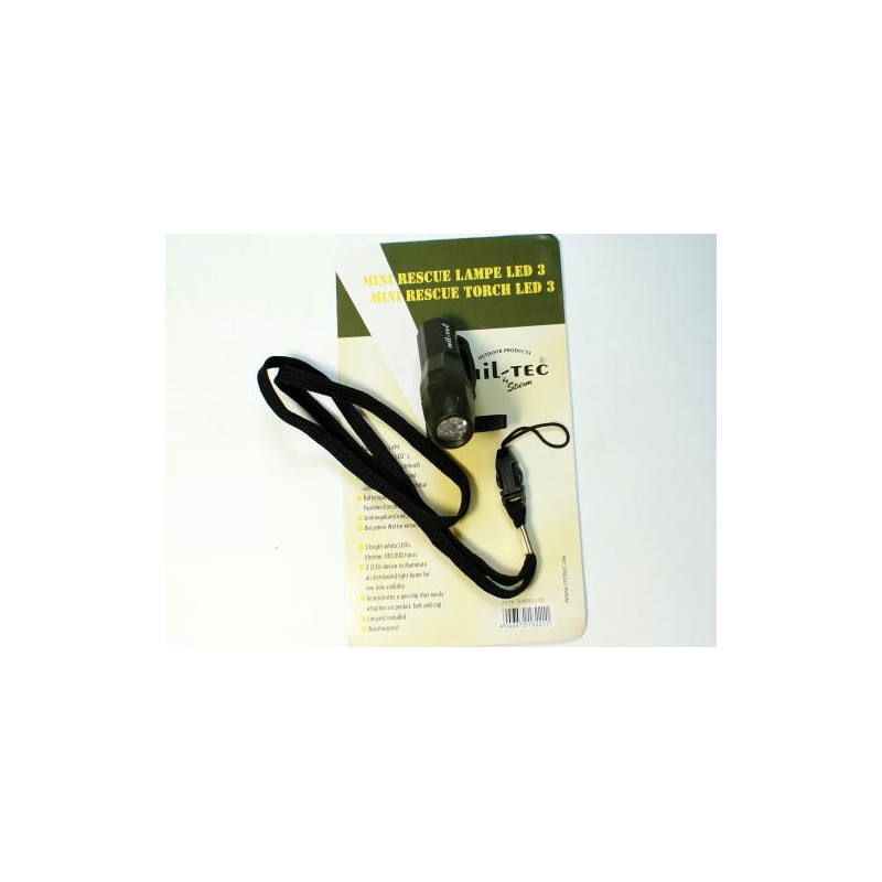 Petite lampe 3 leds de survie