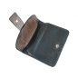 Black leather pouch for Lebel