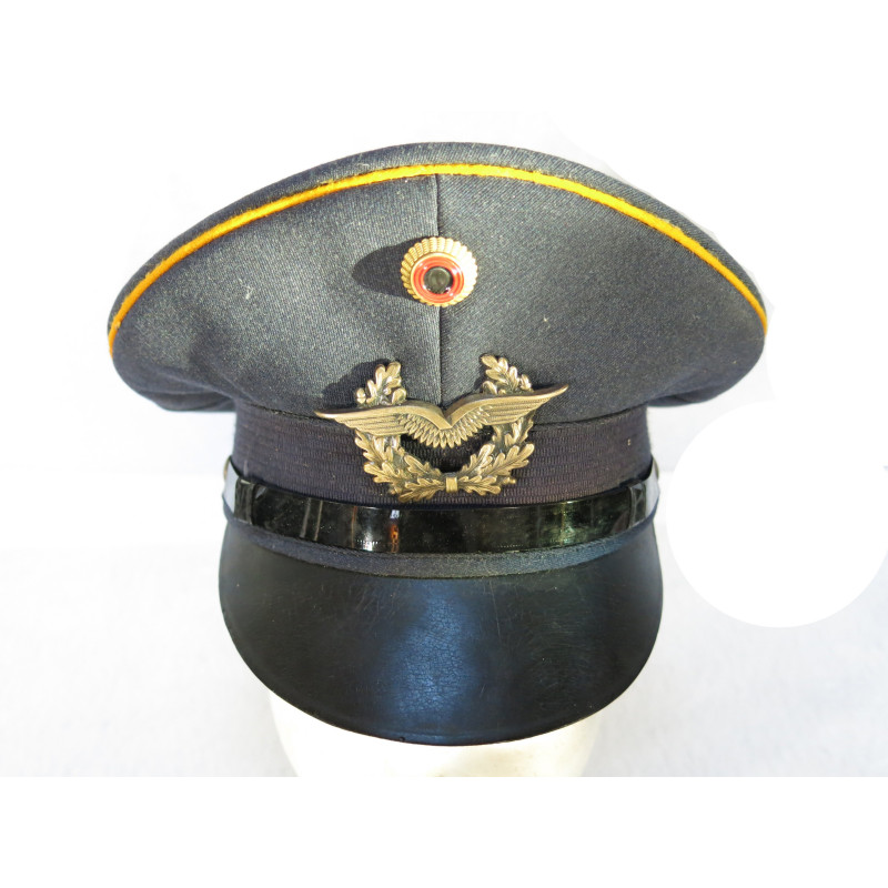 Casquette Allemande Schirmmütze Bundeswehr liseret jaune armée de l'air 