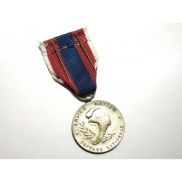 Médaille de la défense nationale argent Ref bo12 